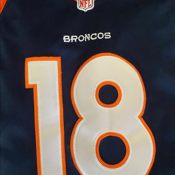 Original BRONCOS Peyton Manning STITCHED Lettering - Picture 2 of 2